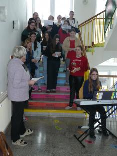 Vánoční zpívání s deváťáky: 20.12.2022