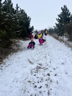 MŠ Sovičky - sněhové radovánky u Soviček