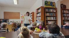 MŠ Diváky - Beseda v knihovně